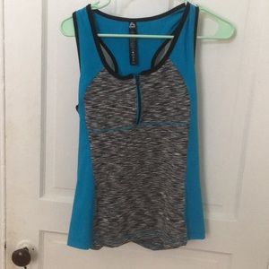 Reebok racer back tank top